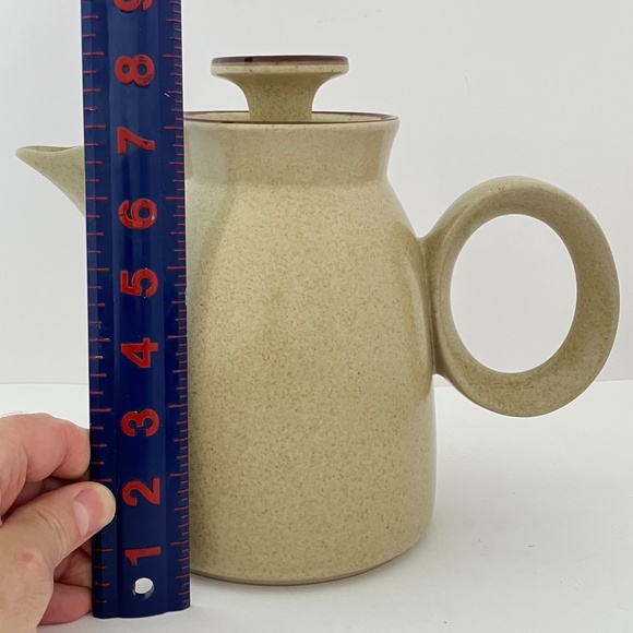 Tea/Coffee Pot & Lid Gingerbread by NORITAKE, Excellent Vintage Condition - Picture 8 of 17